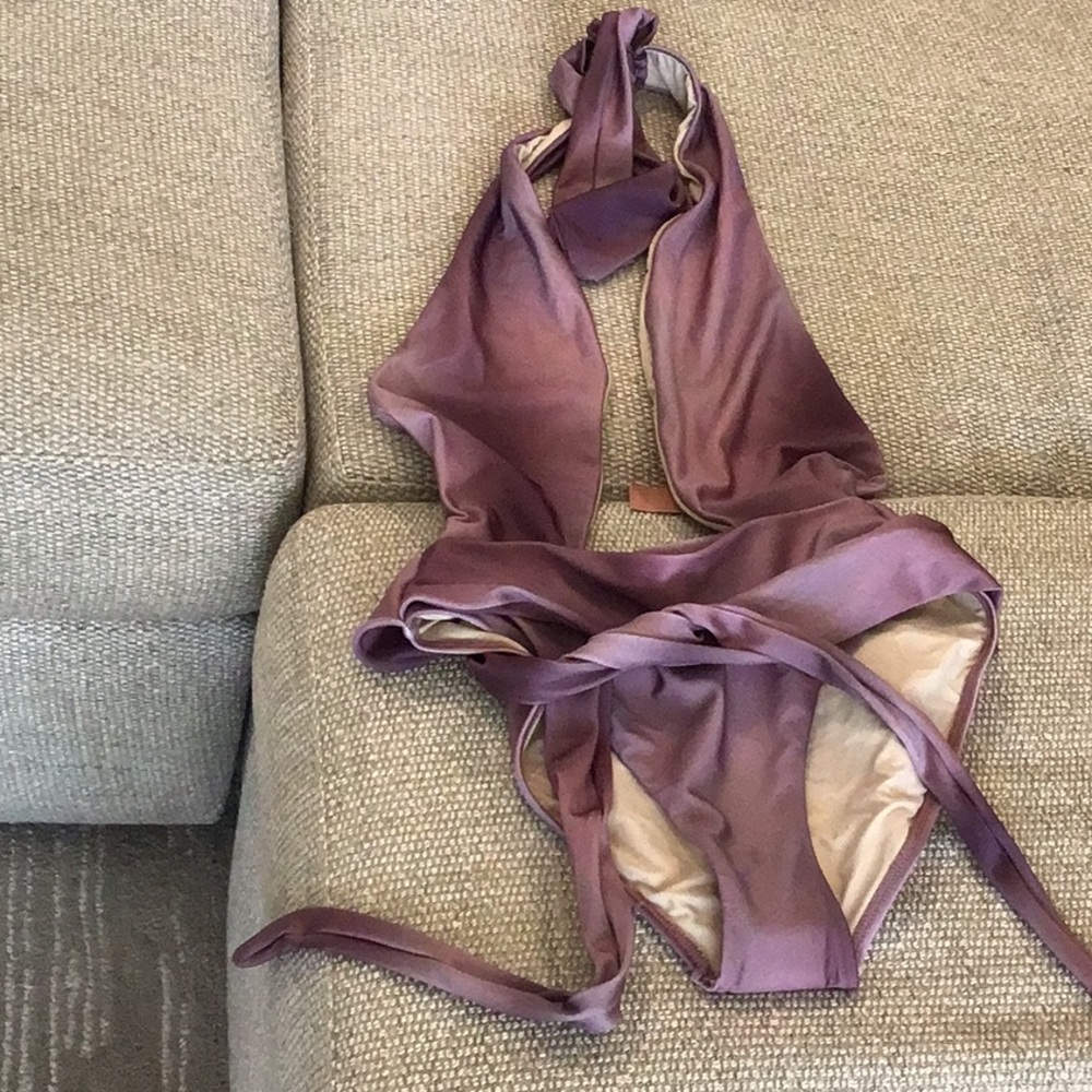 PQ Alex one piece, color is violet, size small, NWT